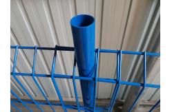 China Colour Blue Edge Protection Fence Wire Mesh Pvc Coated Temporary supplier