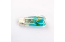 China Plastic USB Stick Inside Put Liquid Usb Flash Drive Customized Boat Inside supplier