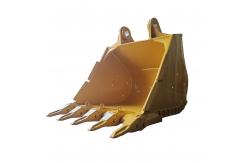 China Customizable High Strength Rock Bucket Attachment Excavator Rock Loading Bucket supplier