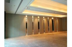 China Melamine Surface 65MM Thickness Max Height 4M Collapsible Operable Hanging Partition Walls supplier