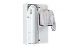 China MDF Wood Wall Hung Mirror Cabinet Folding Build In Ironing Boards Inside supplier