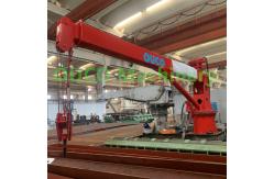 China 1.5t Slewing Jib Hydraulic CCS Telescopic Boom Crane supplier