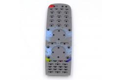China Nontoxic pantone color Silicone Remote Control Keyboard supplier
