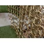 Decoration Divider 12mm Metal Ring Mesh Welded for sale