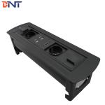 3Mm Panel  Thickness electric  Black  Desk Pop Up Multimedia Socket