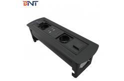 China 3Mm Panel  Thickness electric  Black  Desk Pop Up Multimedia Socket supplier