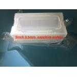 76.2mm Al2O3 Crystal Sapphire Substrate 2 4 6 Inch SSP DSP 0.5mm C - Axis for sale