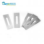 Double Edged 22mm Width 0.2mm Plastic Film Cutting Blade for sale