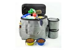 China 36.5cm 17L Dog Food Carrier Bag Backpack Cationic Polyester supplier