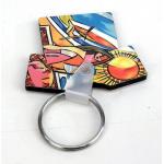 T Shirt Car Keychain Dye Sublimation Blanks Thermal Transfer Printing