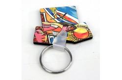 China T Shirt Car Keychain Dye Sublimation Blanks Thermal Transfer Printing supplier