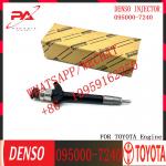 Common rail diesel injector 23670-0R120 095000-7240 095000-7241 095000-7242 095000-7243 for Toyota Avensis / Verso 2.2 d for sale