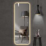 LED Full Length Bathroom Mirror 60x165cm IP44/IP66 Waterproof