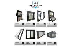China Aluminium Hinged Doors manufacturer