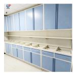 Functional Lab Workstation Bench , 85cm Laboratory Island Bench For Testing for sale