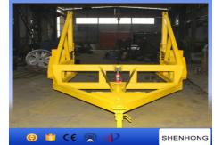China Multifunction Cable Drum Trailer Cable Reel Carrier For Hauling And Lifting supplier