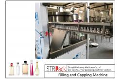 China 30 BPM Perfume Filling And Capping Machine With PLC And Touch Screen Control supplier