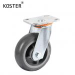Diameter 100mm High Temperature TPR Casters Industrial Trolley Scaffold Castor Wheel for sale