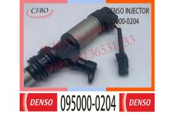 China DENSO Common rail injector 095000-0204 for MITSUBISHI 6M60T ME132934 ME302566 supplier