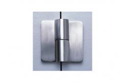 China Bathroom Toilet Cubicle Hardware , Self Closing Toilet Partition Door Hinges supplier