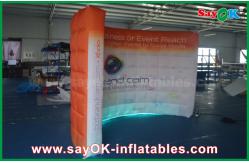 China Wedding Photo Booth Hire Customized Led Air Wall Inflatable Photo Booth Lighting Wall supplier