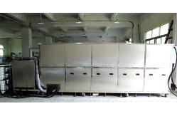 China 34.2KW Ultrasonic Cleaning Equipment For Turbo Blade Aerospace Component supplier