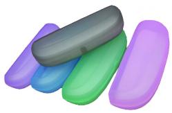 China semi hard plastic eyewear cases with medium size supplier