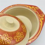 Round Melamine Soup Bowl with Customized Logo Acceptable Non-toxic for sale