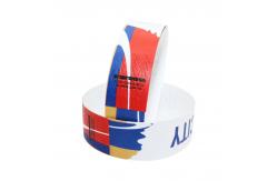 China Security Custom Disposable Wristbands . Tearproof Tyvek Paper Wristbands supplier
