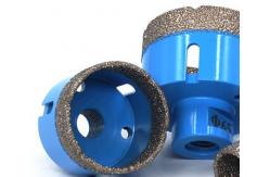China Vacuum Brazed Hole Saw Diamond Core Drill Bits supplier