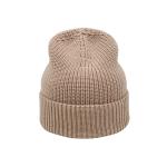 OEM Acrylic Polyester Knit Beanie Hats 58CM Circumference for sale