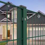 Custom hot dip galvanized 656 868 twin welded wire panel fence