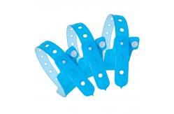 China Adjustable Vinyl Event Wristbands Security Festival Custom Bracelets supplier
