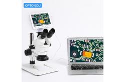 China Stereo Usb Portable IPS Screen Hand Held Digital Microscope Dual Lens supplier
