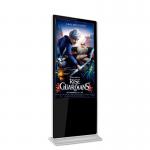 65 Indoor Digital Advertising Display , Floor Standing LCD Advertising Player for sale
