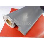 Easy To Be Sewn Fabricated PTFE Coated Fiberglass Fabric For Thermal Insulation for sale