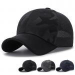 High Quality Men Trucker Hat Manufacturer Wholesale Camo Camouflage Curved Brim Mesh Cap for sale