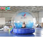 ROHS Inflatable Holiday Decorations Transparent Bubble Tent With  Pump