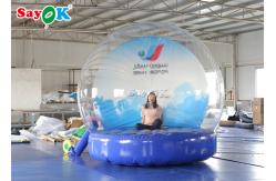 China ROHS Inflatable Holiday Decorations Transparent Bubble Tent With  Pump supplier