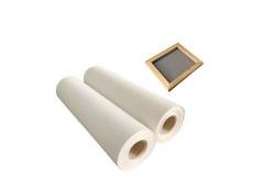 China Aqueous Inkjet Printing Polyester Canvas Rolls For Wide Format Printing supplier