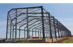 China Pre-Engineered Long Span Industrial Construction Building Prefabricated Steel Structure Warehouse supplier