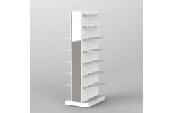 China Homeware Point Of Purchase Pop Display Double Side Pegboard Rotating Display Stand supplier
