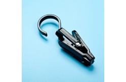 China 110mm SGS Plastic Clamp Hooks As Curtain Accessories supplier