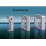 Access Control Tripod Turnstile Gate , pedestrian security gates Semi - automatic for sale