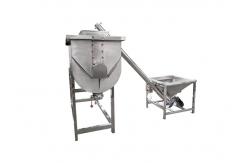 China Intense Mixing Horizontal 400l Dry Powder Ribbon Blender supplier