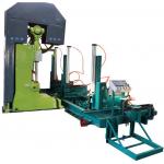 Woodworking Saw Machines Wood Cutting Vertical Band Saw Machine With Carriage, CNC Band Saw for sale
