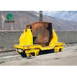 50-100 Ton Interbay High Temperature Resistance Metal Ladle Railway Cart Hot Slab Transfer Truck for sale