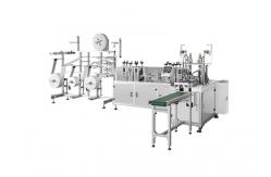 China Fully Automatic Outside Earloop Face Mask Production Line(1+1) supplier