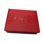 Custom Size Accepted Corrugated Cardboard Shipping Box with 4C/ UV/ Lamination/ Embossing/ Stamping Surface Finish for sale