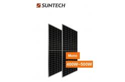 China 445w 144 Cells Mono White Backsheet Suntech Solar Panel supplier